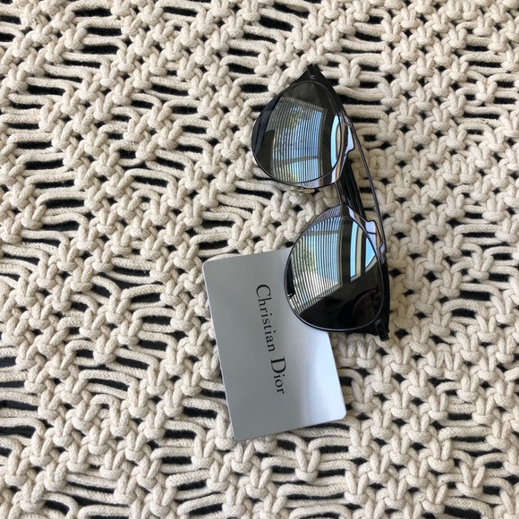 Dior Reflected 52mm Brow Bar Sunglasses - Picture 2 of 8